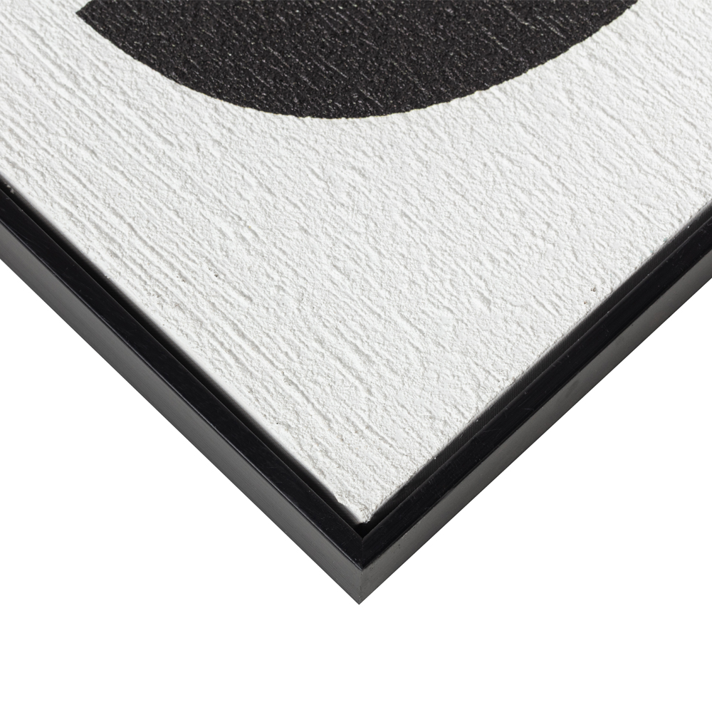 PRISMA ΠΙΝΑΚΑΣ ΔΙΑΚΟΣΜΗΣΗΣ 60x80x3.2cm ΚΑΜΒΑΣ ΠΟΛΥΧΡΩΜΟ MDF ΜΑΥΡΟ - Image 3