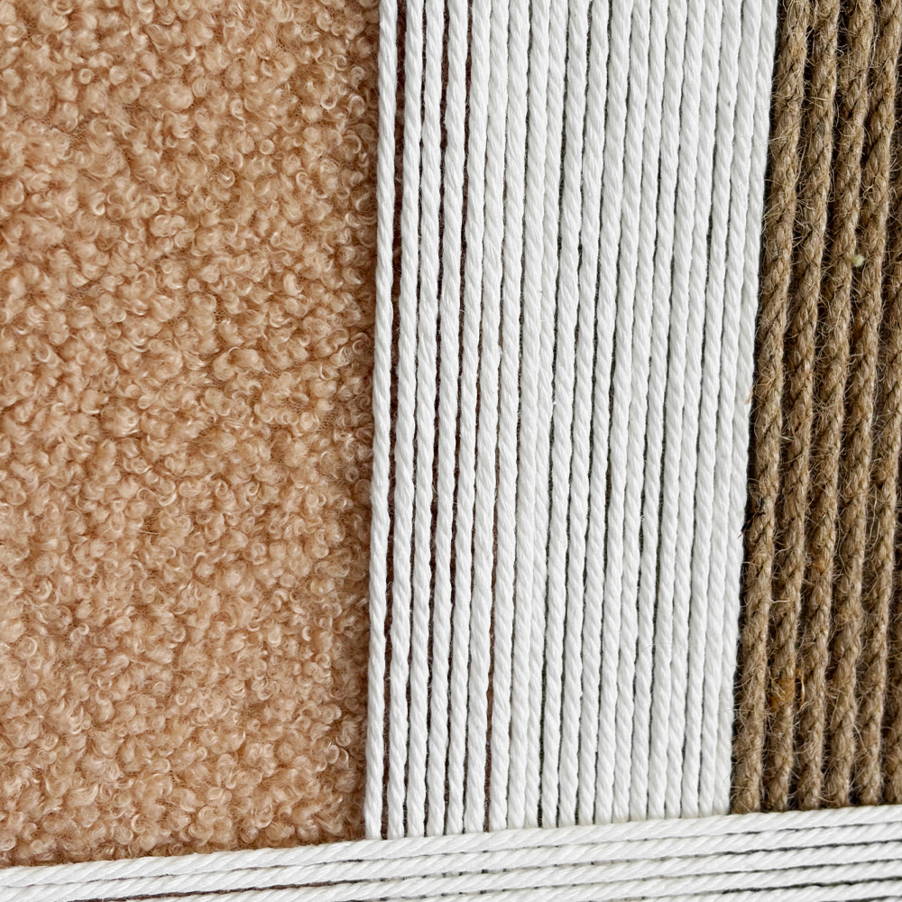 FIBRA ΠΙΝΑΚΑΣ ΔΙΑΚΟΣΜΗΣΗΣ ΜΕ ΚΟΡΝΙΖΑ 80x120x3cm ΚΑΜΒΑΣ ΠΟΛΥΧΡΩΜΟ ΣΧΟΙΝΙ ΜΑΥΡΟ - Image 2