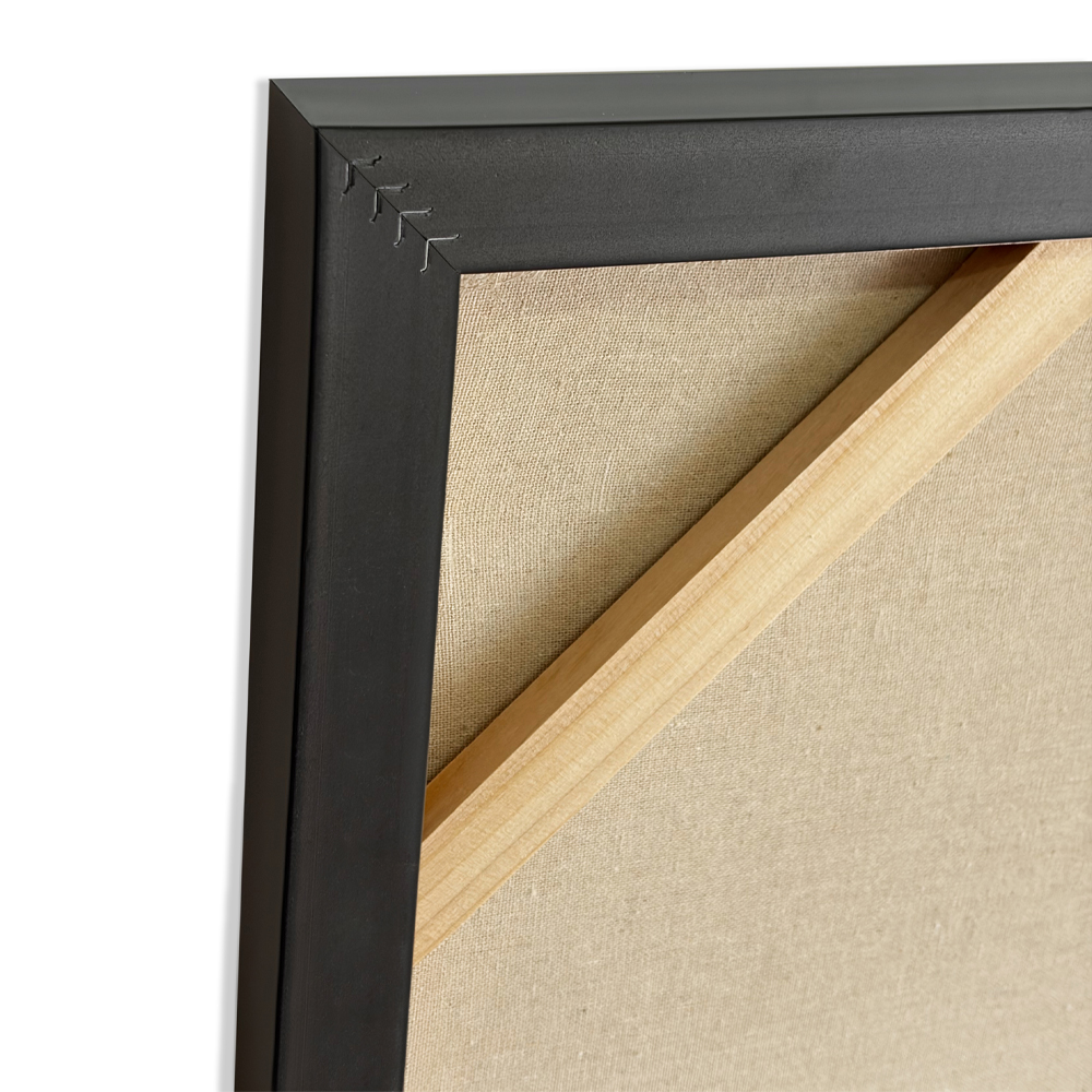 FIBRA ΠΙΝΑΚΑΣ ΔΙΑΚΟΣΜΗΣΗΣ ΜΕ ΚΟΡΝΙΖΑ 80x120x3cm ΚΑΜΒΑΣ ΠΟΛΥΧΡΩΜΟ ΣΧΟΙΝΙ ΜΑΥΡΟ - Image 4