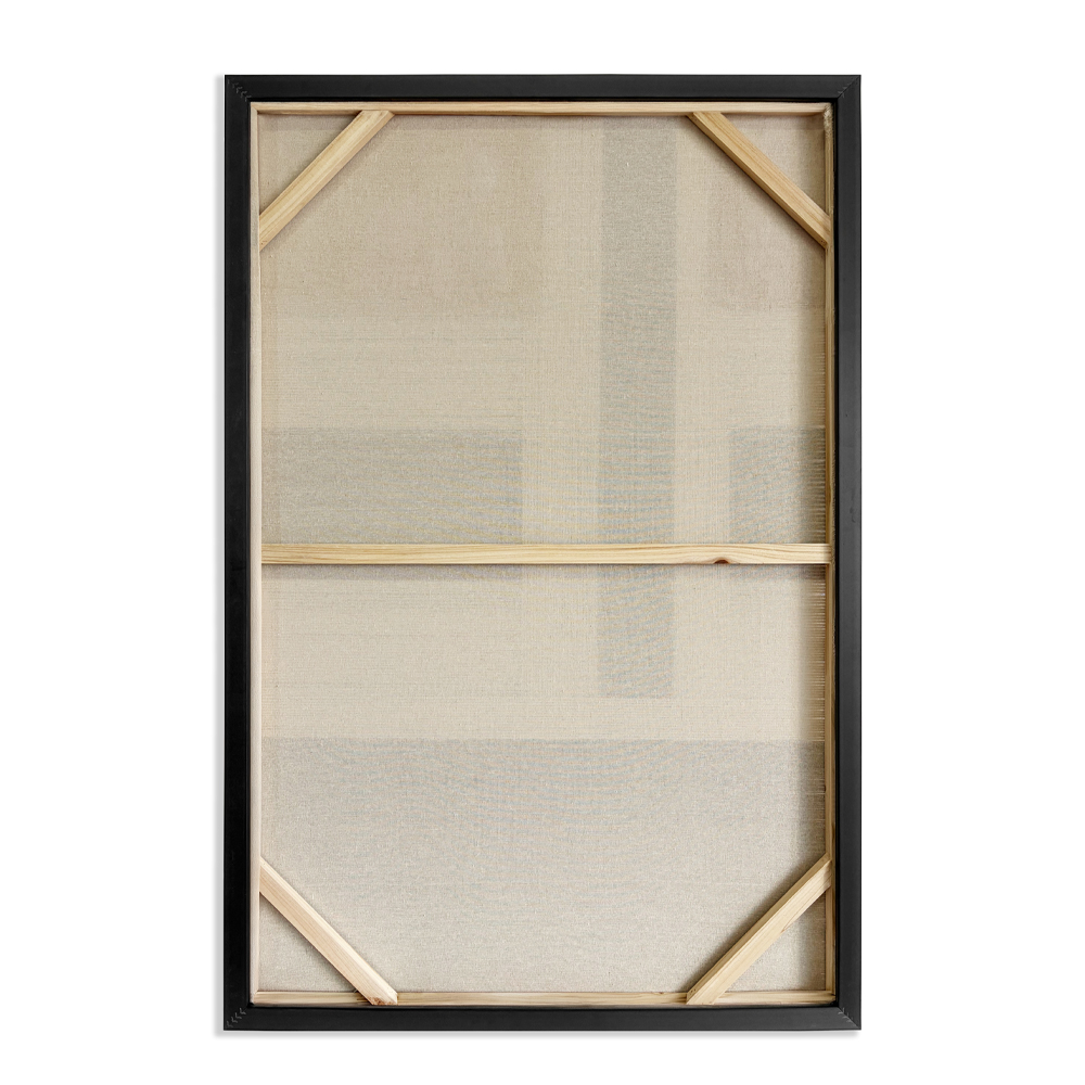 FIBRA ΠΙΝΑΚΑΣ ΔΙΑΚΟΣΜΗΣΗΣ ΜΕ ΚΟΡΝΙΖΑ 80x120x3cm ΚΑΜΒΑΣ ΠΟΛΥΧΡΩΜΟ ΣΧΟΙΝΙ ΜΑΥΡΟ - Image 5