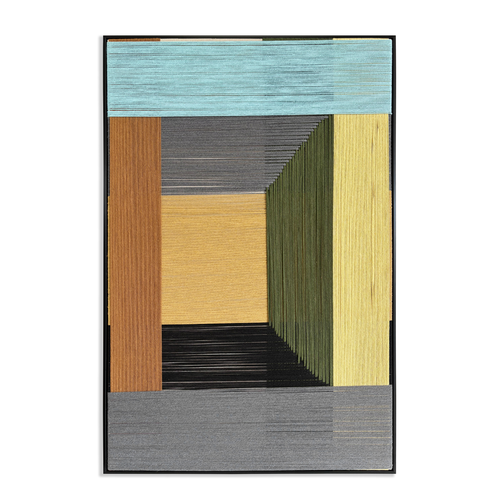 DASH ΠΙΝΑΚΑΣ ΔΙΑΚΟΣΜΗΣΗΣ ΜΕ ΚΟΡΝΙΖΑ 80x120x3cm ΚΑΜΒΑΣ ΠΟΛΥΧΡΩΜΟ ΣΧΟΙΝΙ ΜΑΥΡΟ