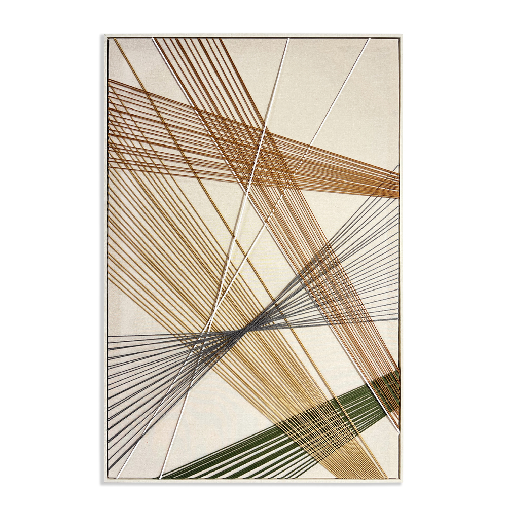 MESH ΠΙΝΑΚΑΣ ΔΙΑΚΟΣΜΗΣΗΣ ΜΕ ΚΟΡΝΙΖΑ 80x120x3cm ΚΑΜΒΑΣ ΠΟΛΥΧΡΩΜΟ ΣΧΟΙΝΙ ΦΥΣΙΚΟ