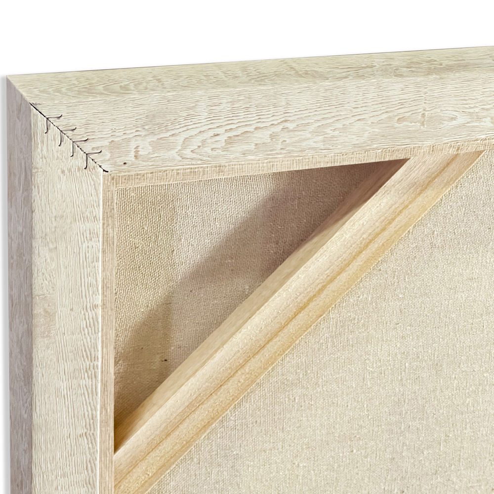 MESH ΠΙΝΑΚΑΣ ΔΙΑΚΟΣΜΗΣΗΣ ΜΕ ΚΟΡΝΙΖΑ 80x120x3cm ΚΑΜΒΑΣ ΠΟΛΥΧΡΩΜΟ ΣΧΟΙΝΙ ΦΥΣΙΚΟ - Image 4