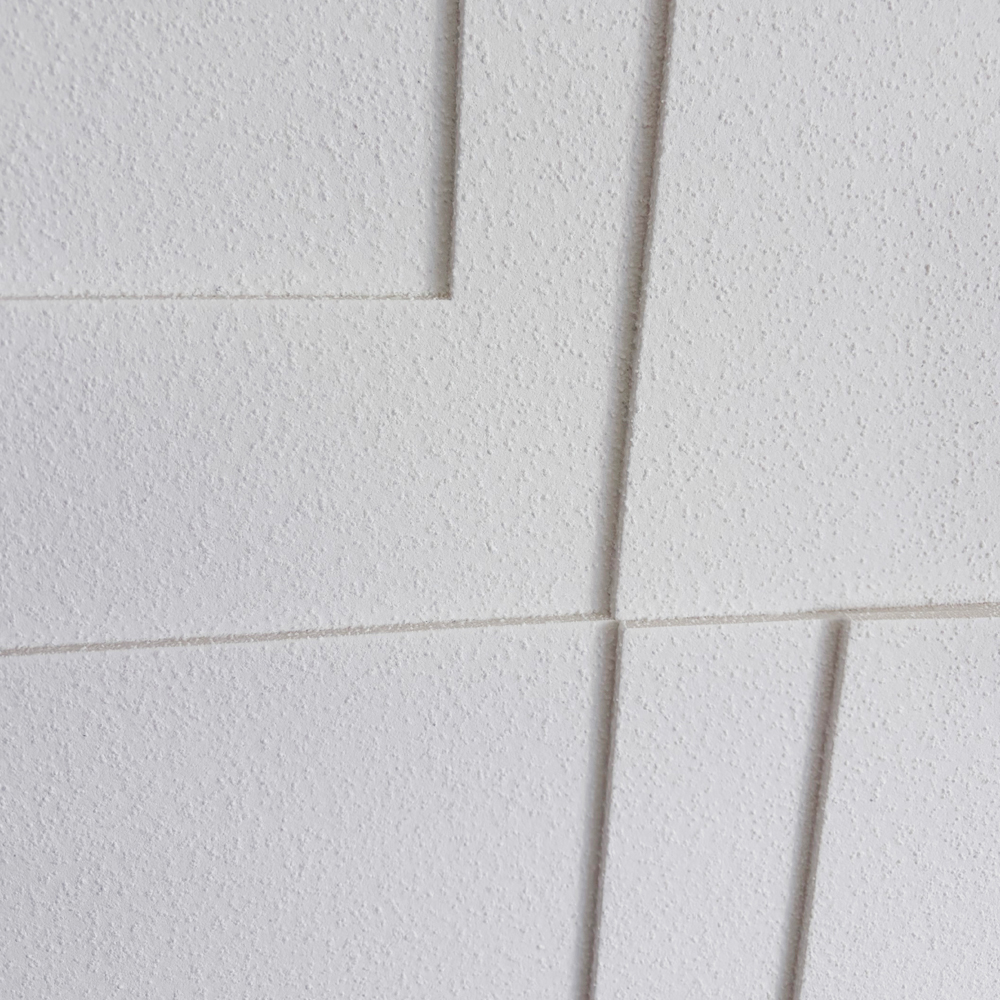 CRUST ΠΙΝΑΚΑΣ ΔΙΑΚΟΣΜΗΣΗΣ ΜΕ ΚΟΡΝΙΖΑ 80x120x3cm ΚΑΜΒΑΣ ΛΕΥΚΟ ΛΕΥΚΟ - Image 2