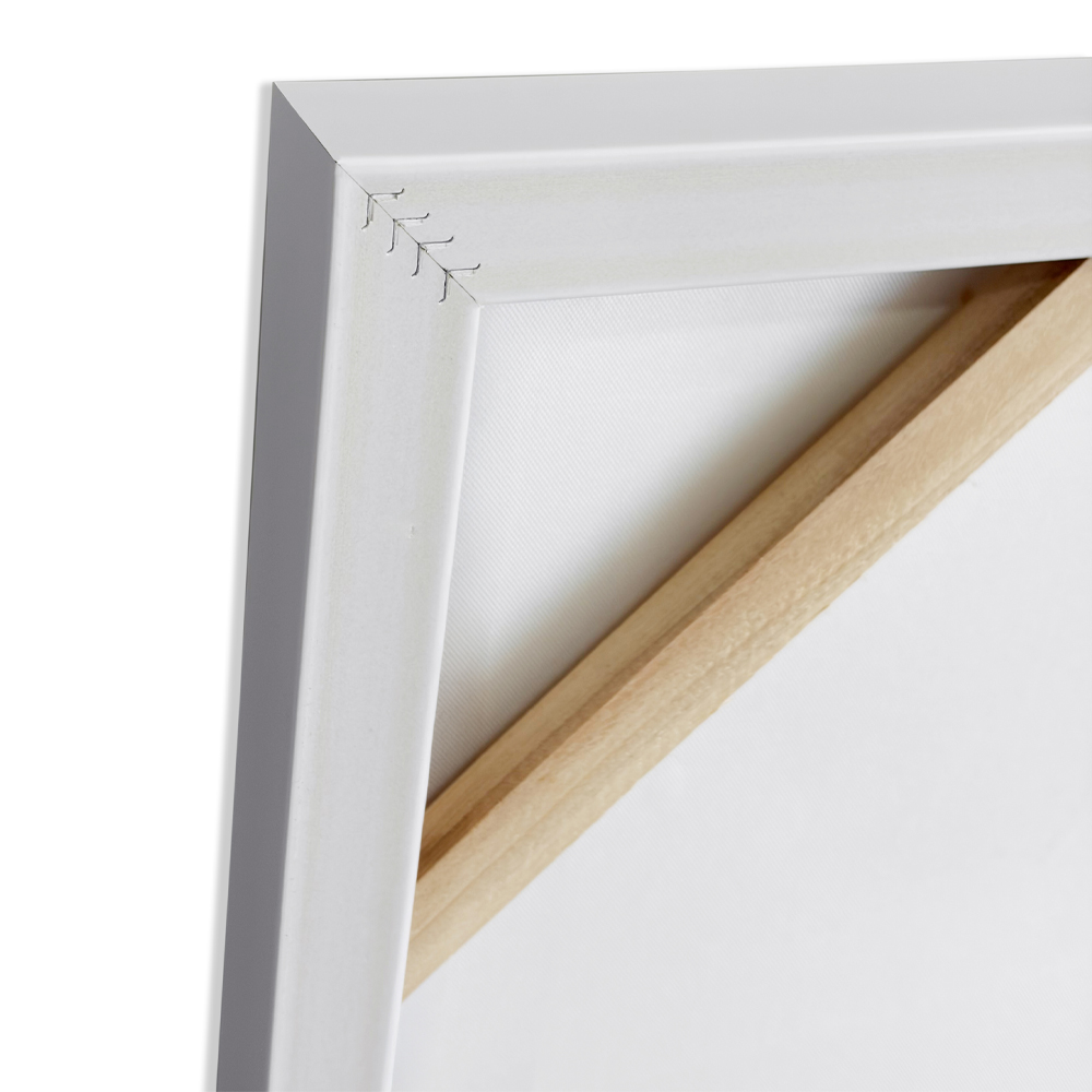 CRUST ΠΙΝΑΚΑΣ ΔΙΑΚΟΣΜΗΣΗΣ ΜΕ ΚΟΡΝΙΖΑ 80x120x3cm ΚΑΜΒΑΣ ΛΕΥΚΟ ΛΕΥΚΟ - Image 4