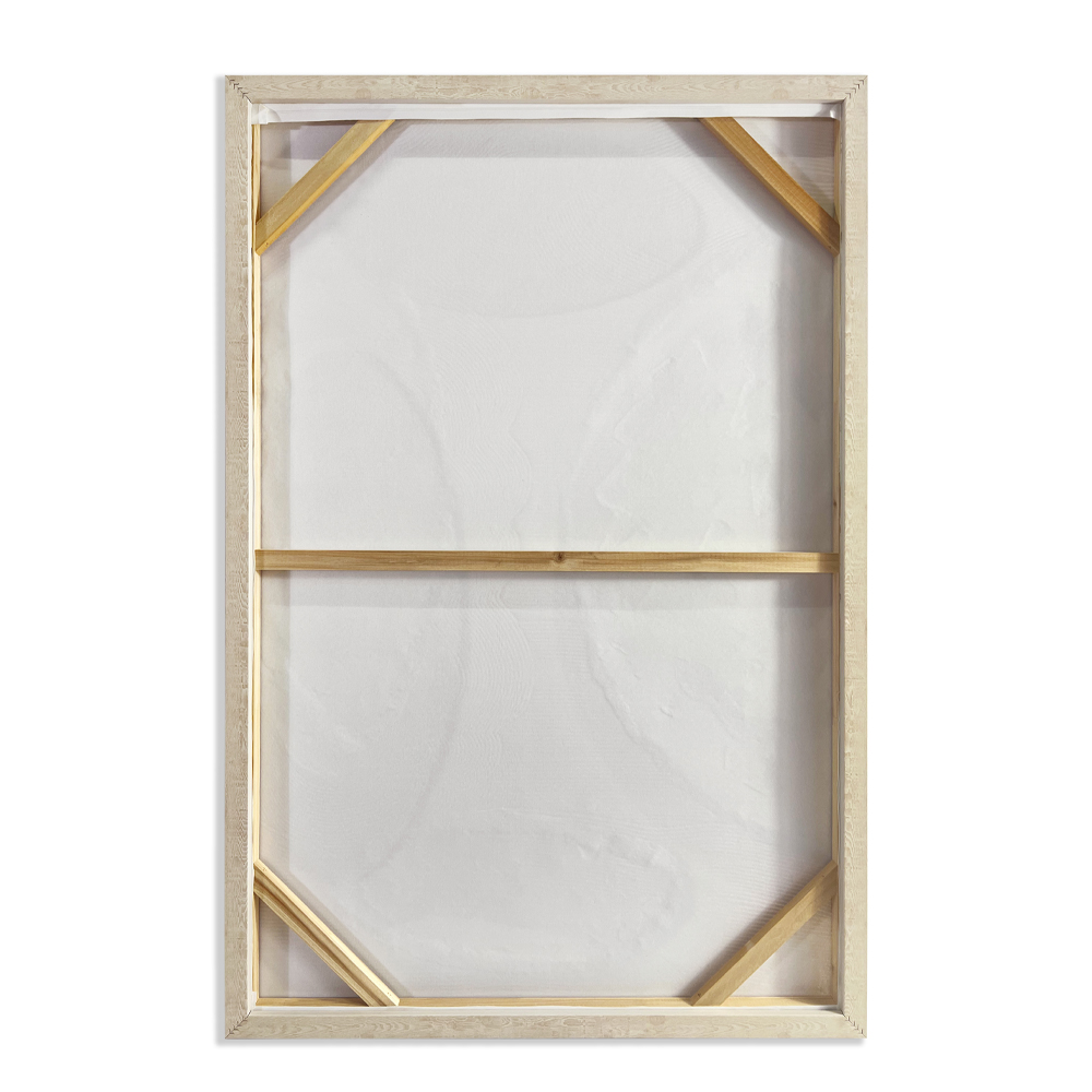 PITS ΠΙΝΑΚΑΣ ΔΙΑΚΟΣΜΗΣΗΣ ΜΕ ΚΟΡΝΙΖΑ 80x120x3cm ΚΑΜΒΑΣ ΜΠΕΖ ΑΝΟΙΧΤΟ ΜΠΕΖ ΥΦΑΣΜΑ ΦΥΣΙΚΟ - Image 5