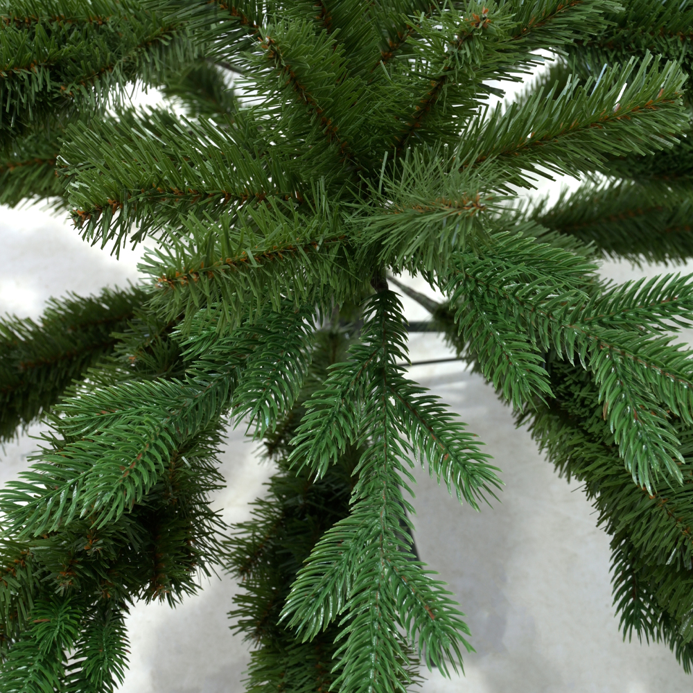 STARLIGHT FIR ΧΡΙΣΤΟΥΓΕΝΝΙΑΤΙΚΟ ΔΕΝΤΡΟ 115x115x210cm PE/PVC ΠΡΑΣΙΝΟ - Image 2