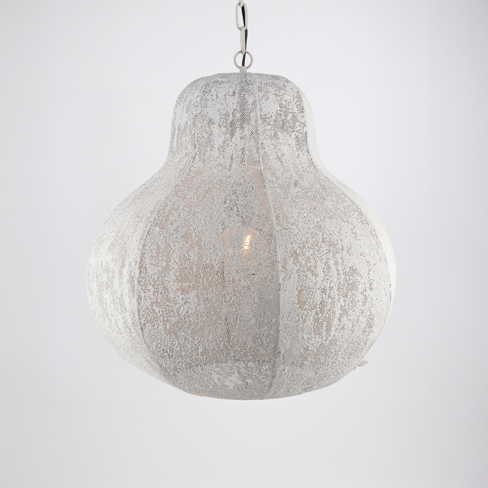 LUCE ΦΩΤΙΣΤΙΚΟ ΟΡΟΦΗΣ 51x51x58cm ΣΙΔΕΡΟ ΛΕΥΚΟ - Image 2