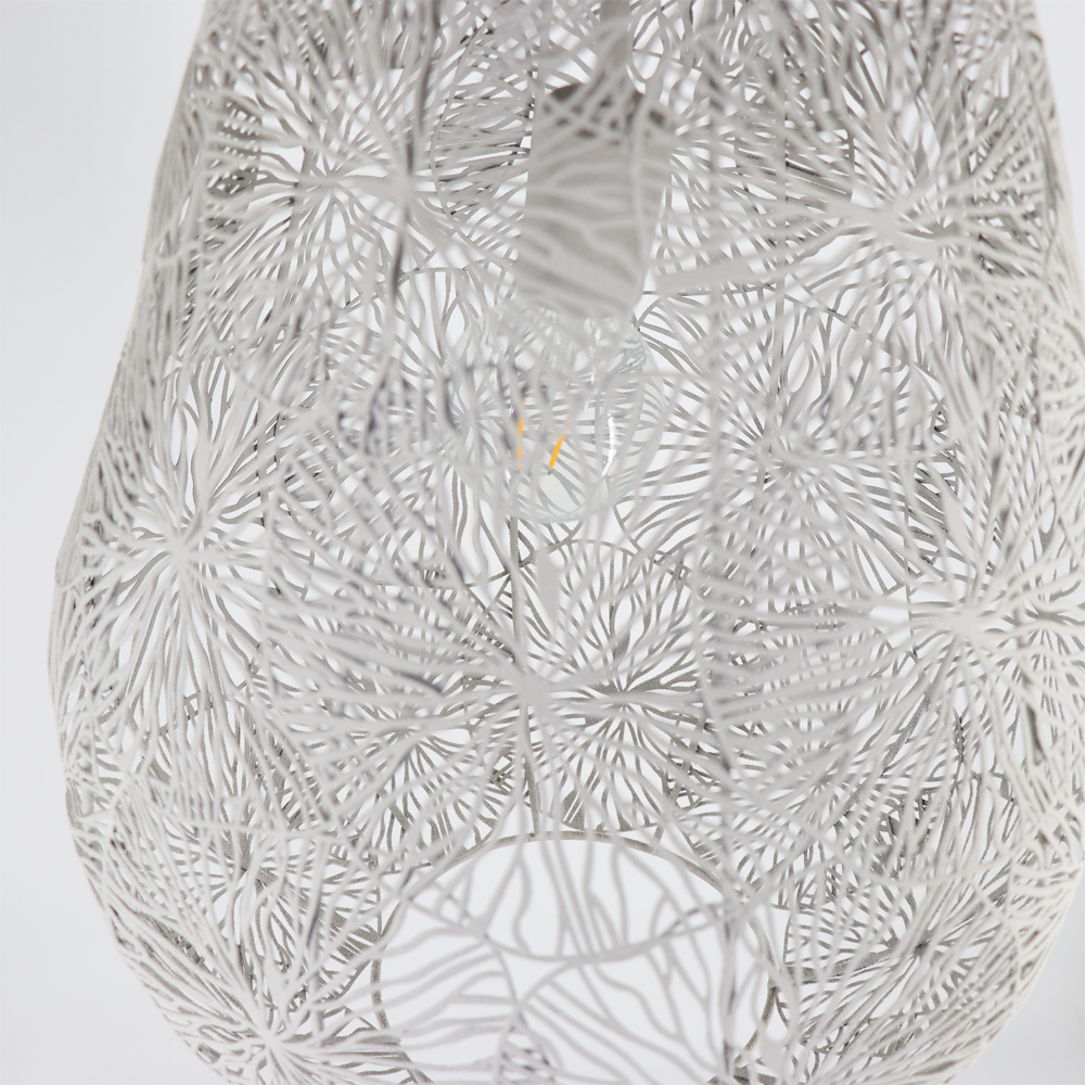 FORM ΦΩΤΙΣΤΙΚΟ ΟΡΟΦΗΣ 40x40x67.5cm ΣΙΔΕΡΟ ΛΕΥΚΟ - Image 4