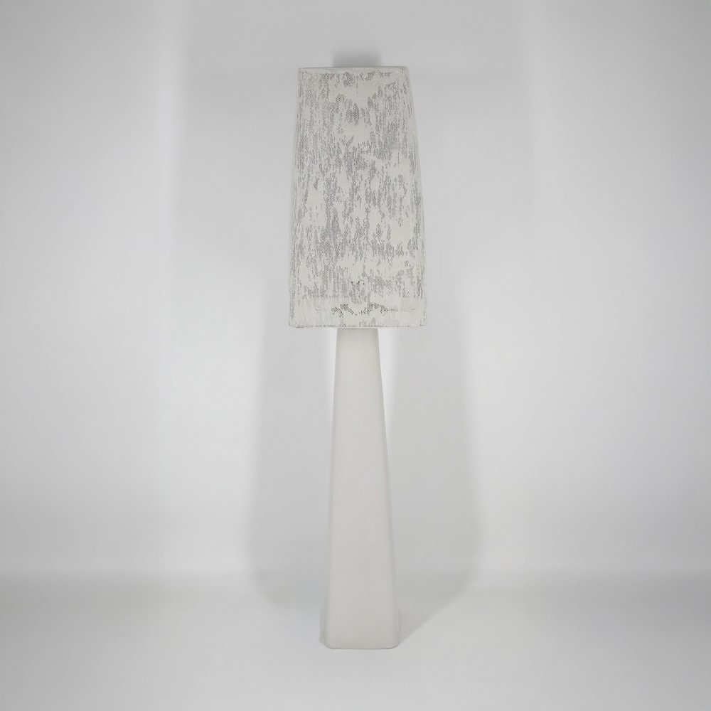NORD ΦΩΤΙΣΤΙΚΟ ΕΠΙΔΑΠΕΔΙΟ 28x28x130.5cm ΣΙΔΕΡΟ ΛΕΥΚΟ
