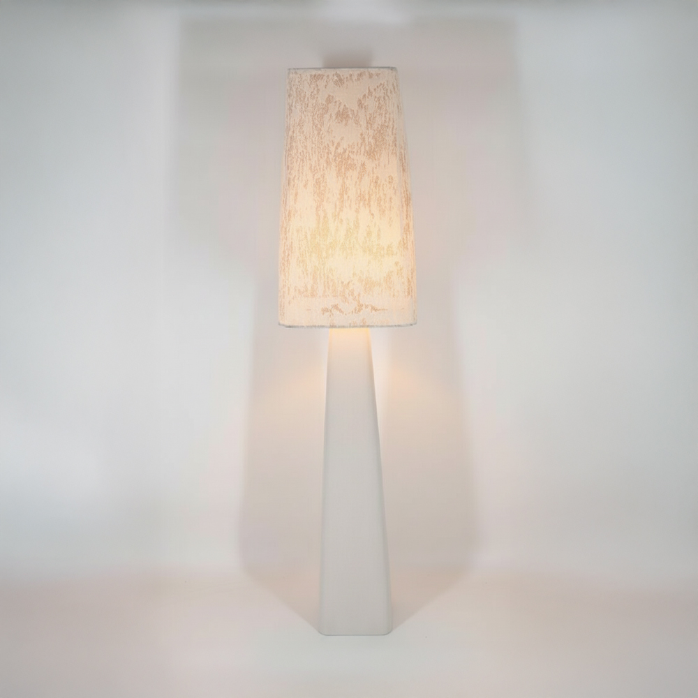 NORD ΦΩΤΙΣΤΙΚΟ ΕΠΙΔΑΠΕΔΙΟ 28x28x130.5cm ΣΙΔΕΡΟ ΛΕΥΚΟ - Image 2