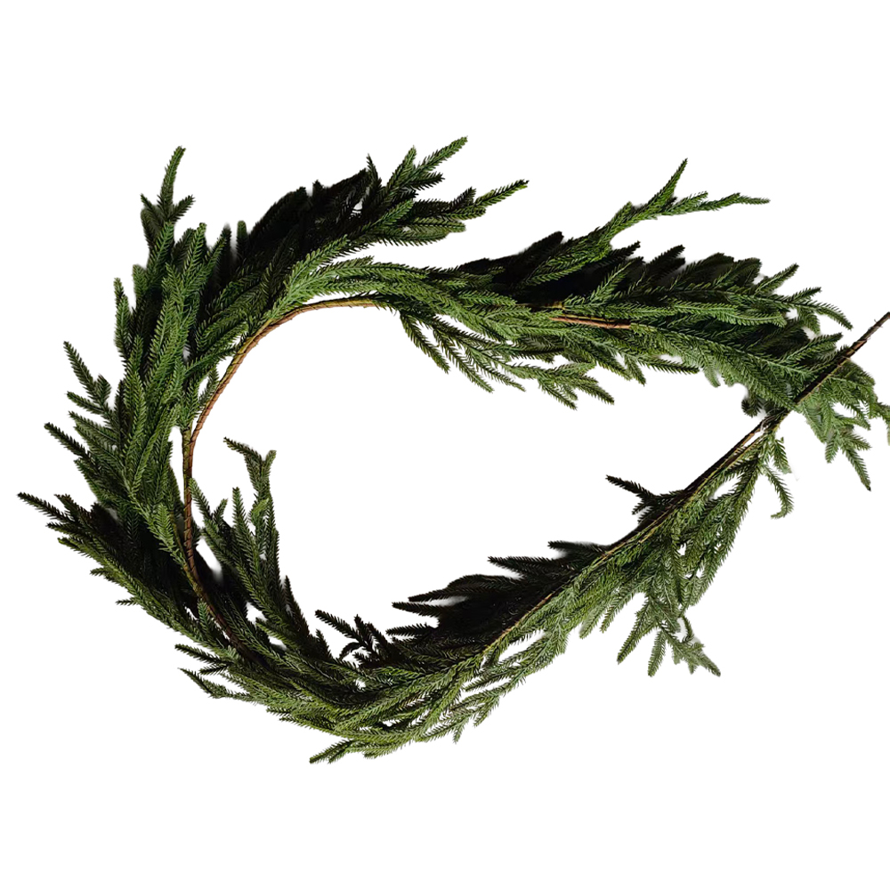 FORET ΓΙΡΛΑΝΤΑ 150cm ΣΙΔΕΡΟ ΠΡΑΣΙΝΟ PVC - Image 3