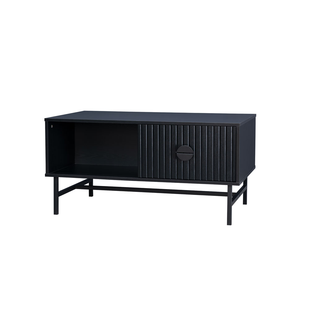 KIMONO COFFEE TABLE 1ΣΥΡΤΑΡΙ ΜΑΥΡΟ 100x59x50.2cm - Image 4