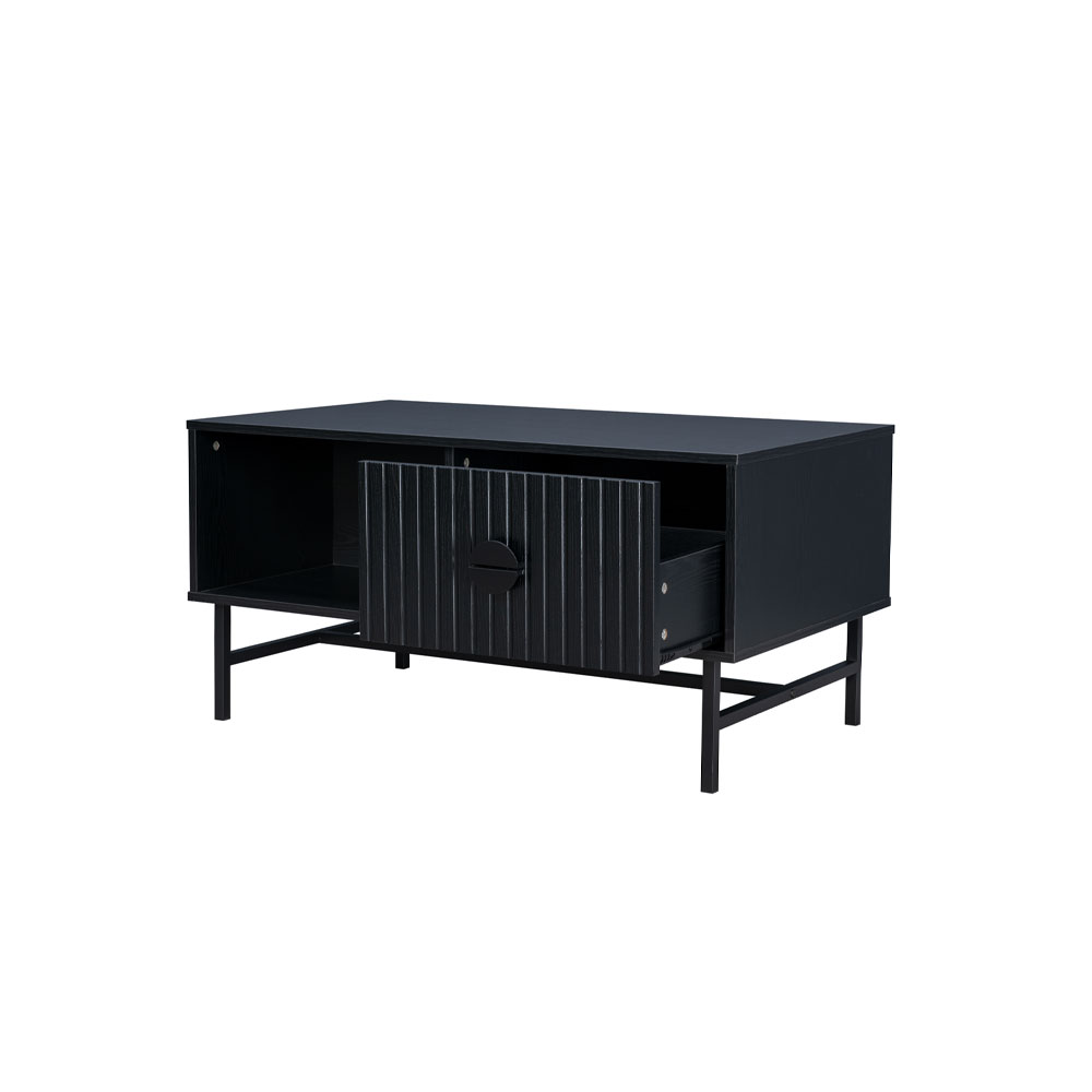 KIMONO COFFEE TABLE 1ΣΥΡΤΑΡΙ ΜΑΥΡΟ 100x59x50.2cm - Image 5