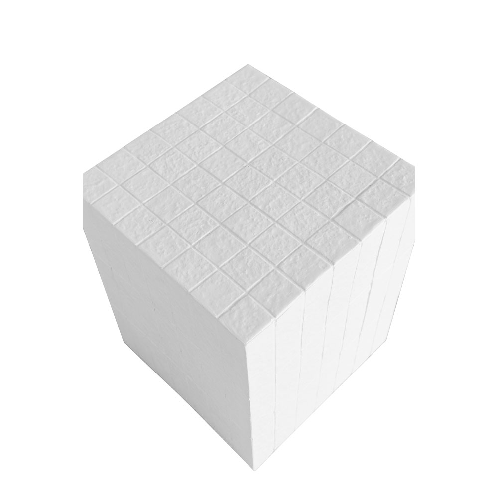 SQUARE SIDE TABLE ΛΕΥΚΟ 36x36x46cm - Image 3