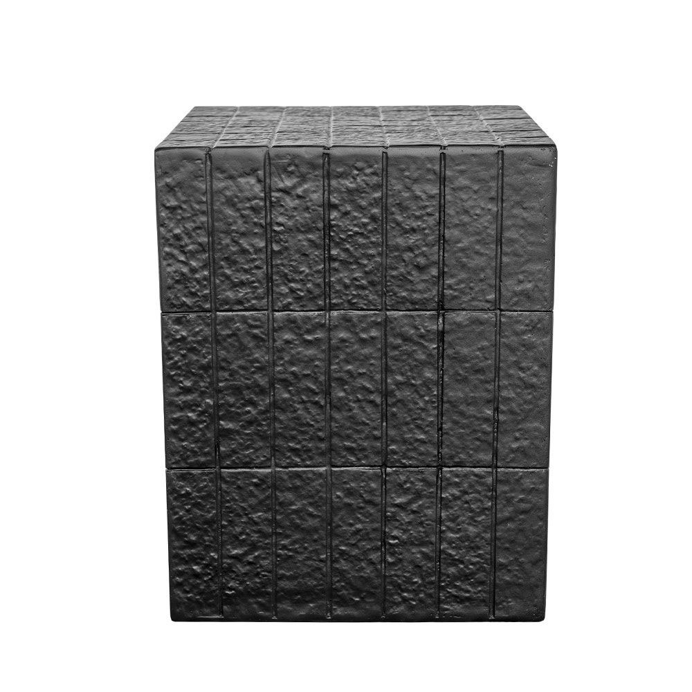 SQUARE SIDE TABLE ΜΑΥΡΟ 36x36x46cm - Image 2