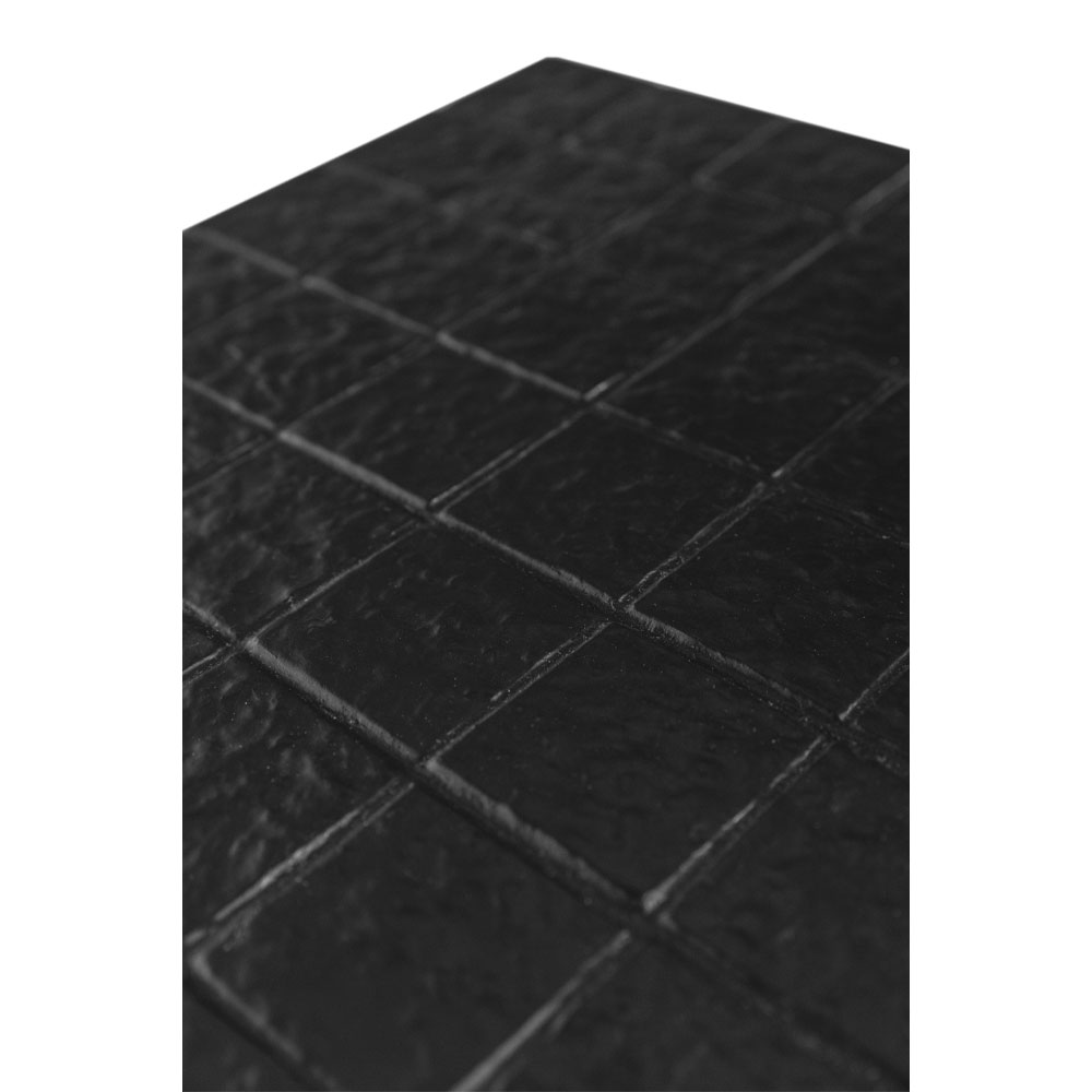 SQUARE SIDE TABLE ΜΑΥΡΟ 36x36x46cm - Image 4