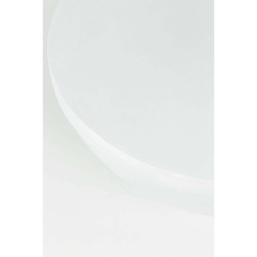 LITHOS CENTRAL COFFEE TABLE ΛΕΥΚΟ 68x68x36cm - Image 5