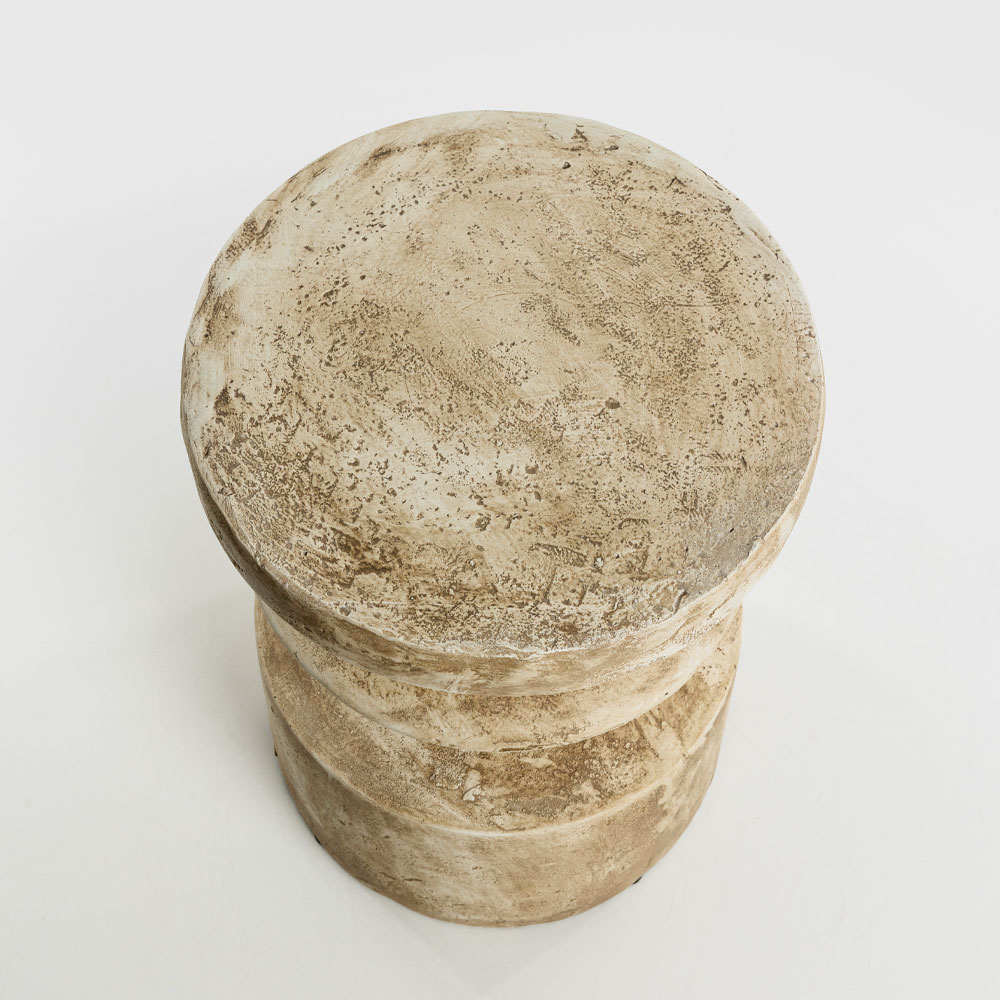 SANDY SIDE TABLE ΚΑΦΕ ΑΝΟΙΧΤΟ 38.5x38.5x51cm - Image 2