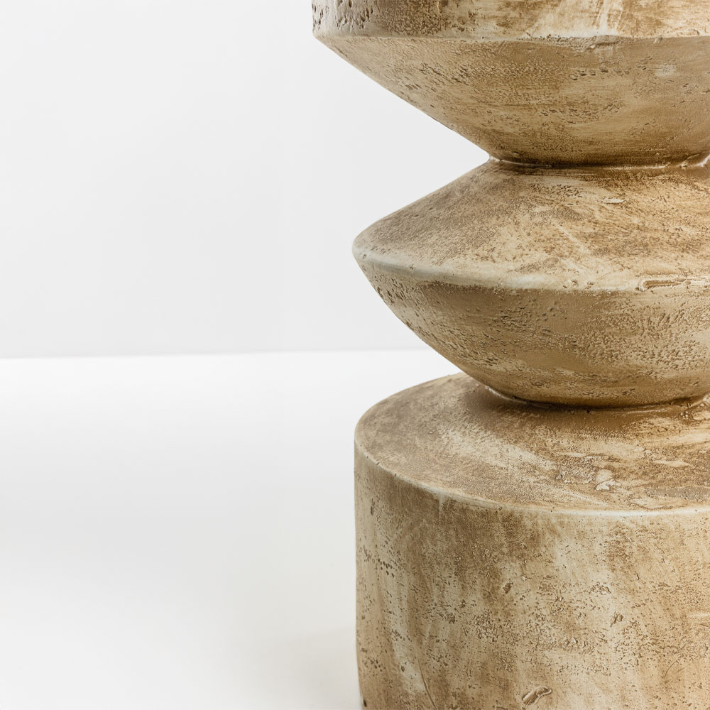 SANDY SIDE TABLE ΚΑΦΕ ΑΝΟΙΧΤΟ 38.5x38.5x51cm - Image 3