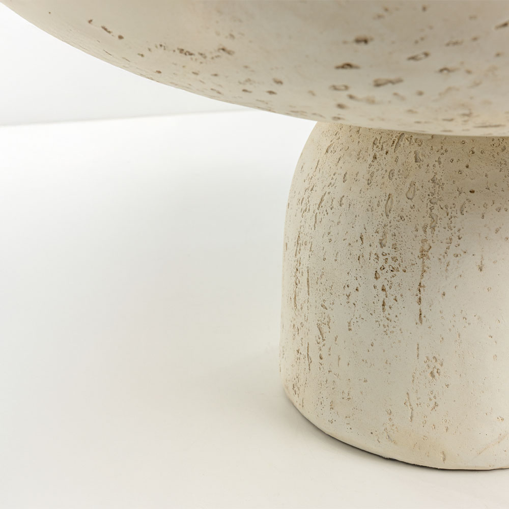 POROS COFFEE TABLE BEIGE 65x65x43cm - Image 3