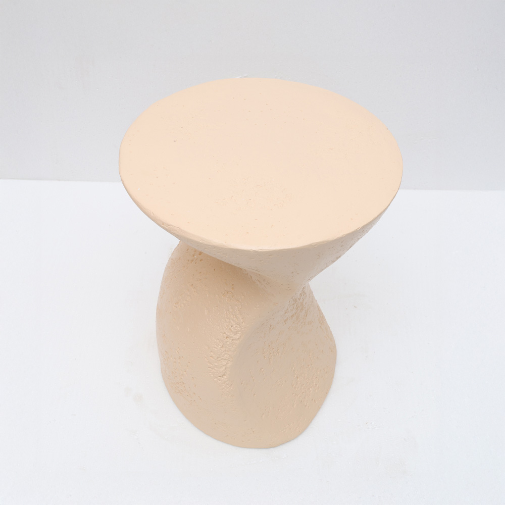LATTE SIDE TABLE BEIGE 40.5x40.5x48.5cm - Image 2