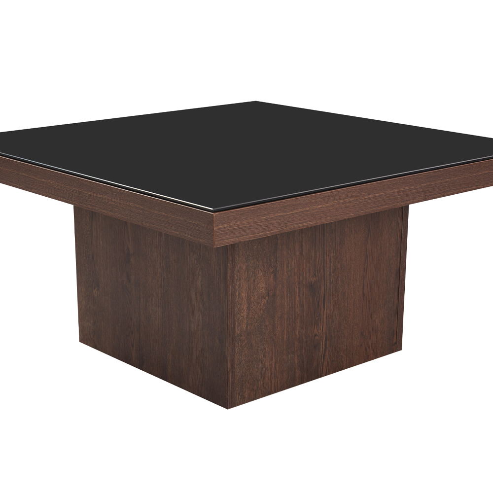 NUEZ COFFEE TABLE ΚΑΡΥΔΙ ΜΑΥΡΟ 79x79x40cm - Image 4