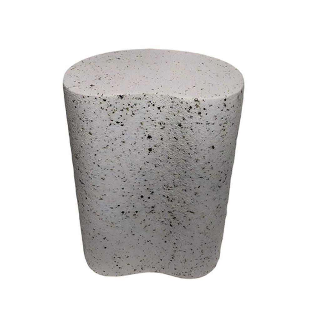 CURVA SIDE TABLE TERRAZZO 34.5x24x45cm