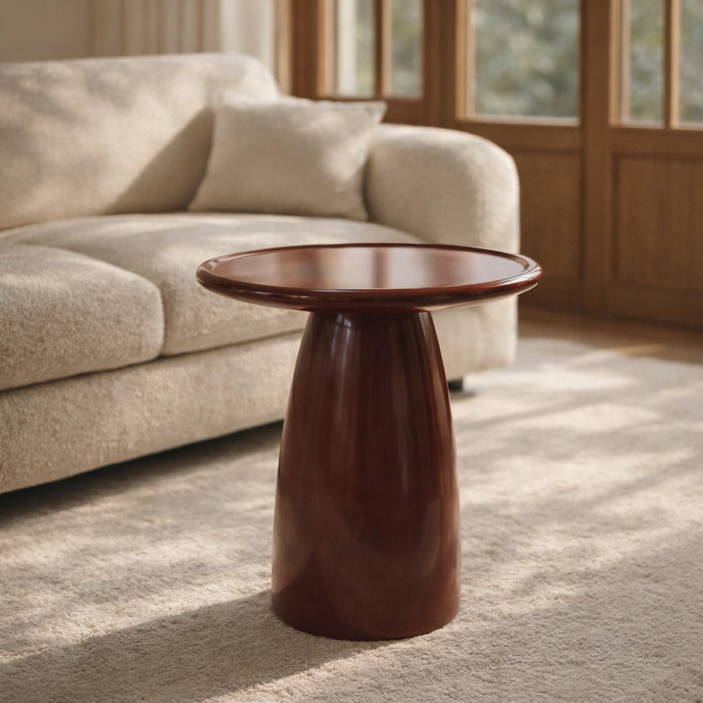 CHOCOLATE SIDE TABLE ΚΑΦΕ 36.5x36.5x46cm - Image 2