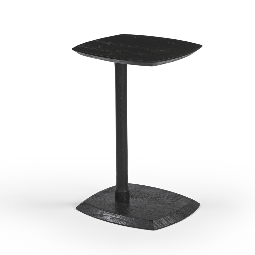 TIPTOP SIDE TABLE ΜΑΥΡΟ 40x35x60cm