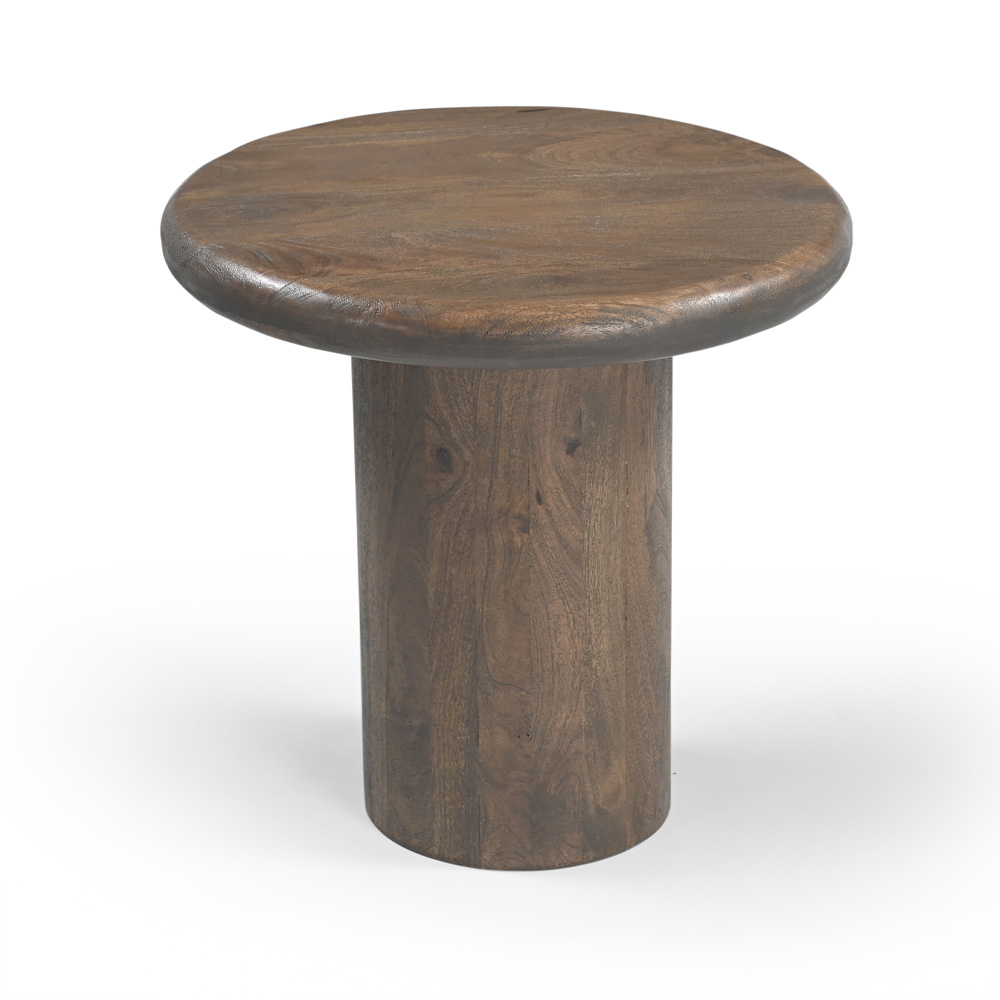 SOLOMON SIDE TABLE ΚΑΡΥΔΙ 54x54x52cm - Image 3