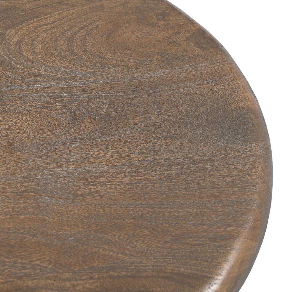 SOLOMON SIDE TABLE ΚΑΡΥΔΙ 54x54x52cm - Image 5