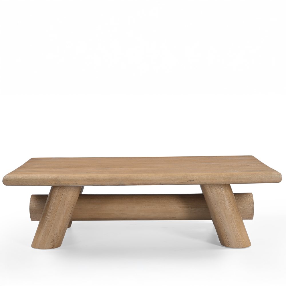 GAIA COFFEE TABLE ΚΑΦΕ 120x70x35cm - Image 2