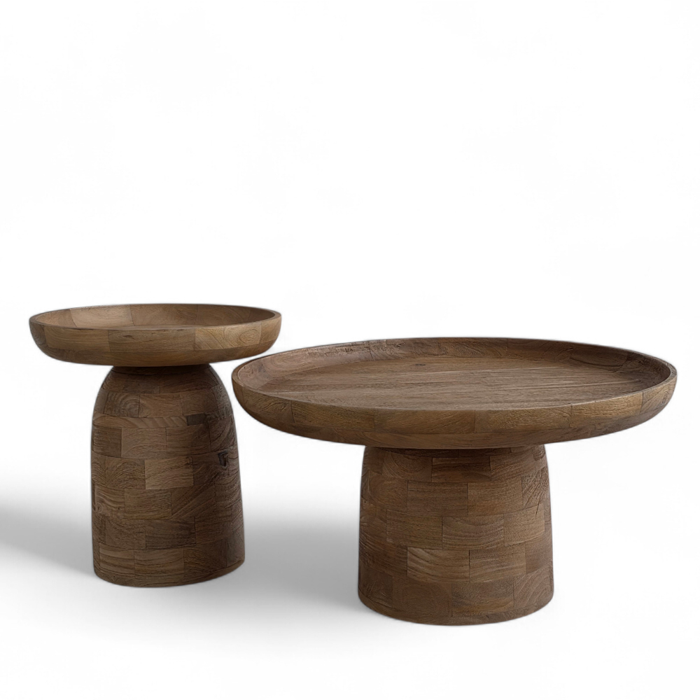 FORMAS COFFEE TABLE ΚΑΡΥΔΙ ΑΝΟΙΧΤΟ 75x75x40cm - Image 3