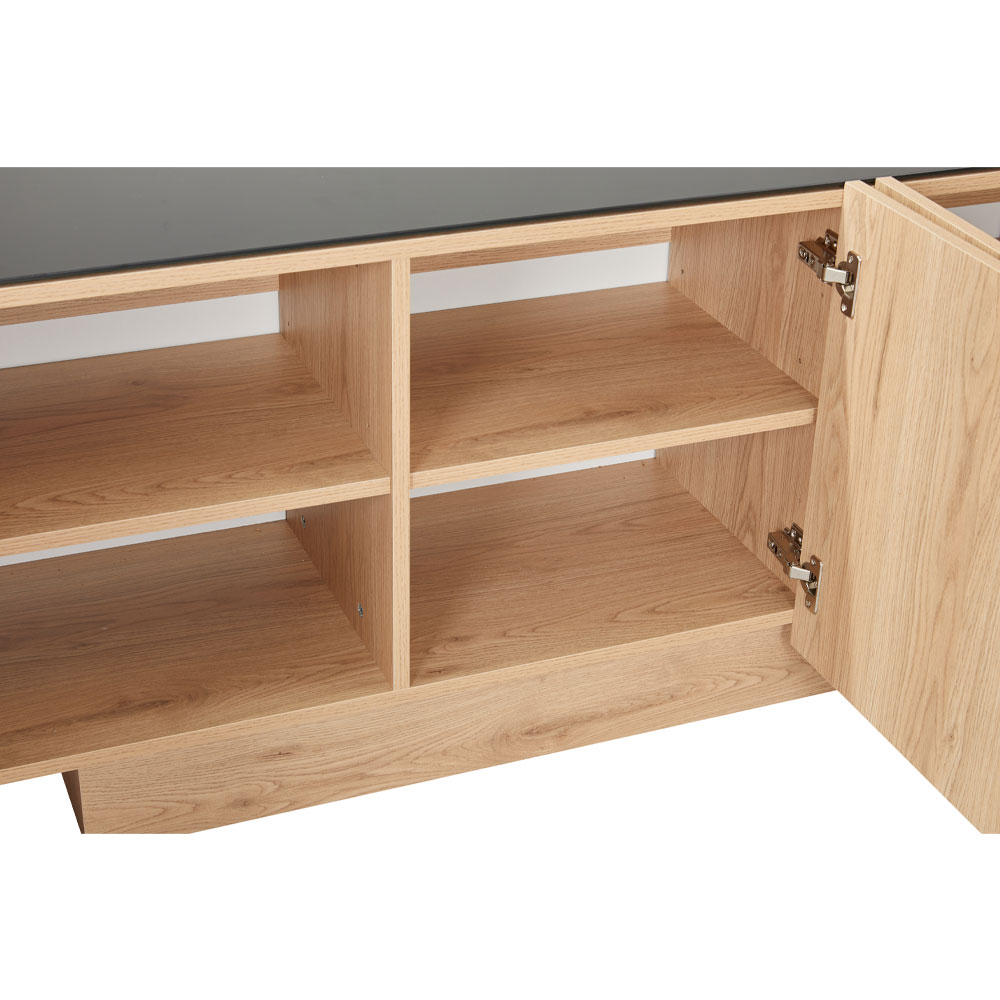 CUBIUS TV STAND 4ΠΟΡΤΕΣ ΦΥΣΙΚΟ 182x39x59cm - Image 4