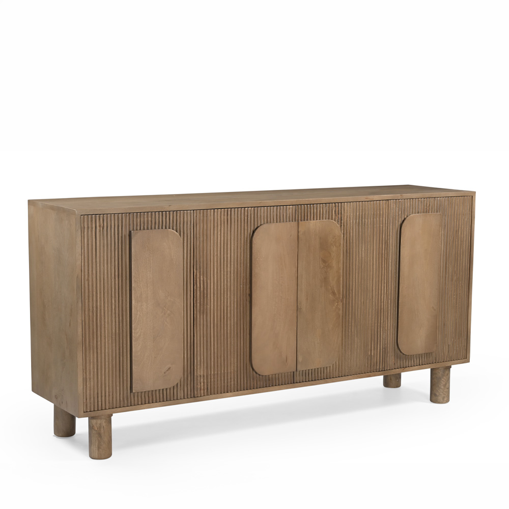 PARADIS ΜΠΟΥΦΕΣ 4ΠΟΡΤΕΣ ΚΑΡΥΔΙ ΑΝΟΙΧΤΟ 160x40x80cm