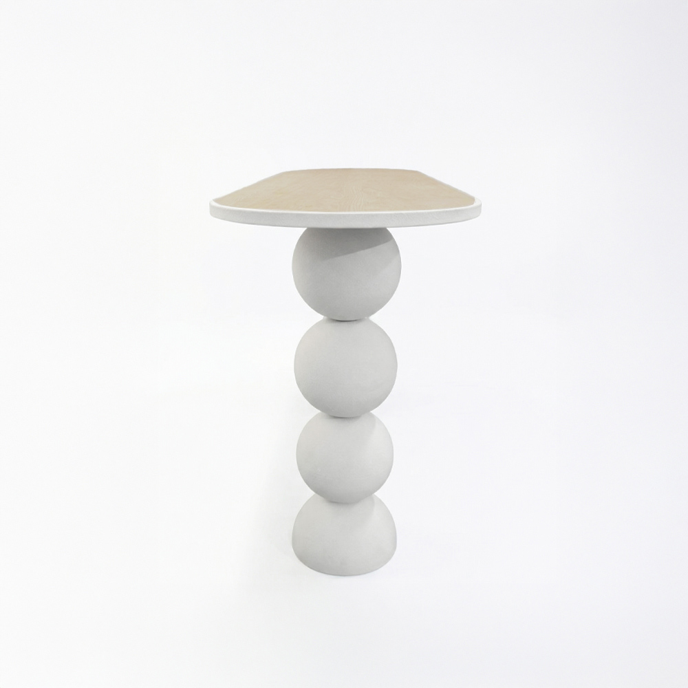 PERLA ΚΟΝΣΟΛΑ OFF WHITE 150x45x76cm - Image 4