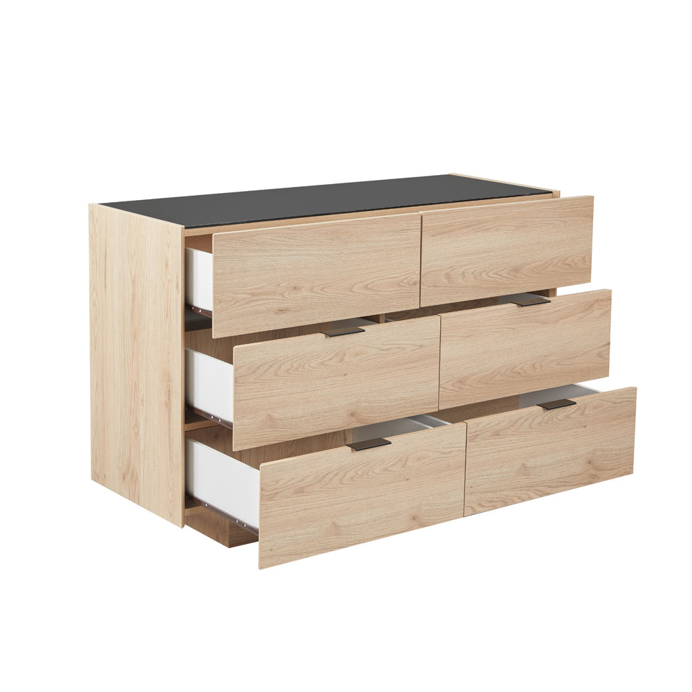 CUBIUS ΣΥΡΤΑΡΙΕΡΑ 6ΣΥΡΤΑΡΙΑ ΦΥΣΙΚΟ 120x45.4x81cm - Image 3