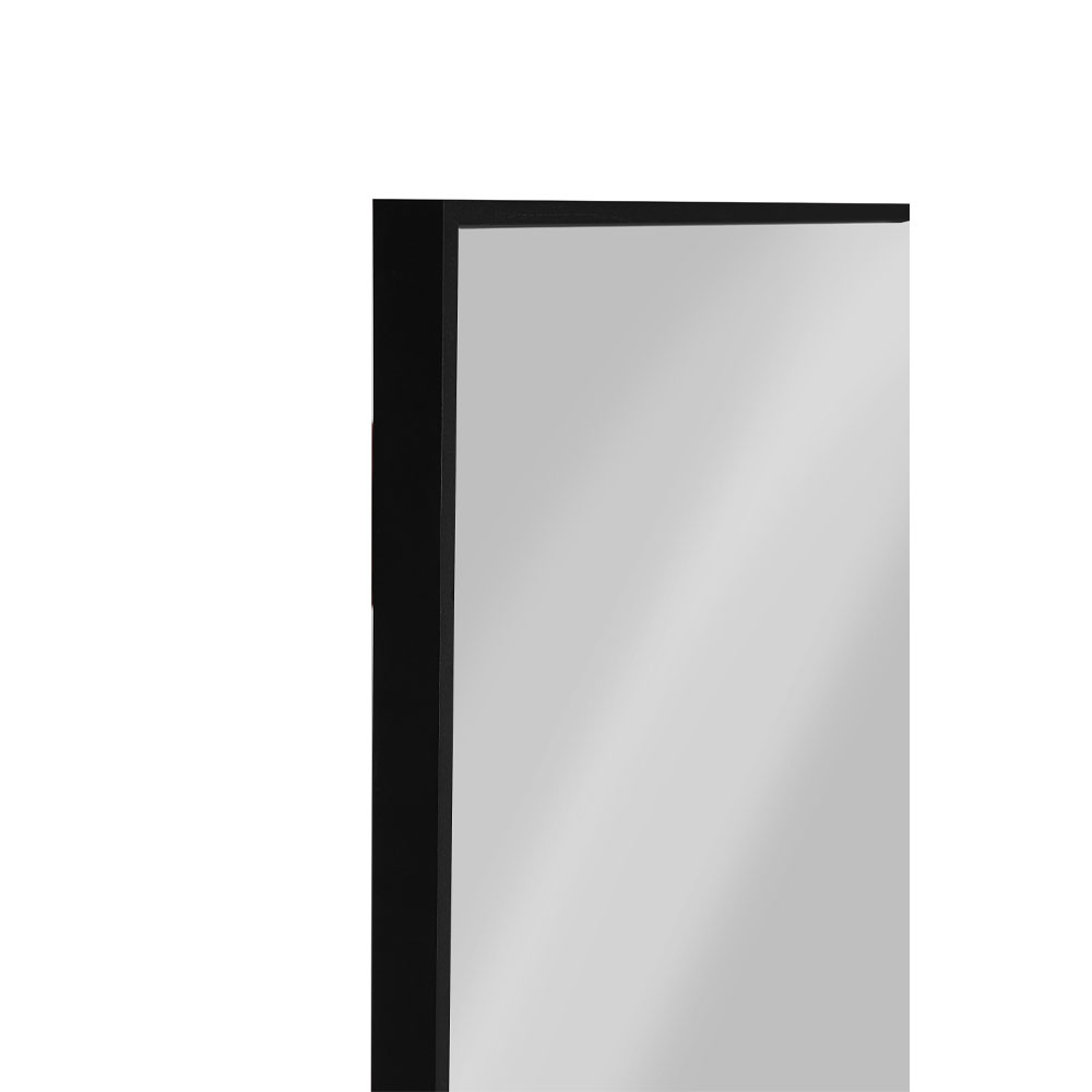 LISSO ΚΑΘΡΕΠΤΗΣ ΜΑΥΡΟ 70x90cm - Image 3