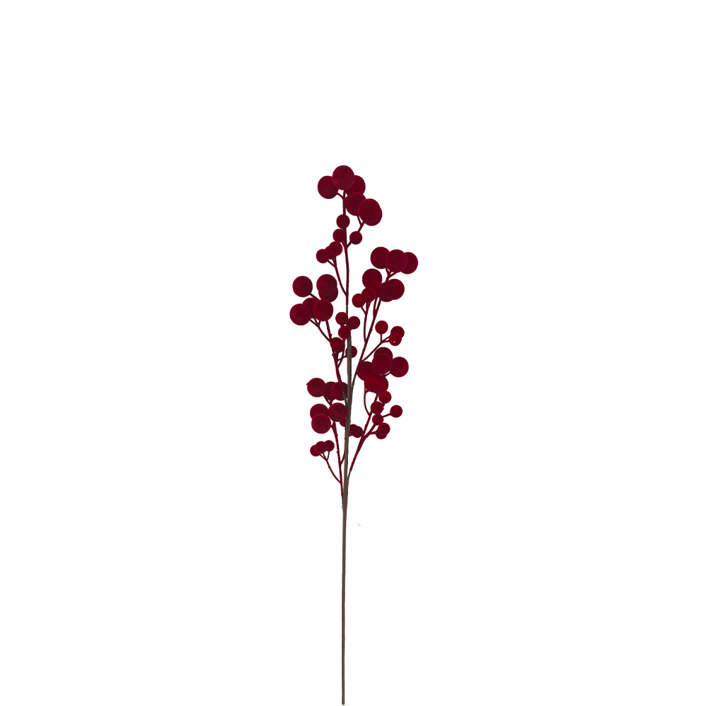 SPRIG ΧΡΙΣΤΟΥΓΕΝΝΙΑΤΙΚΟ ΚΛΑΔΙ 72cm PS ΚΟΚΚΙΝΟ ΧΑΡΤΙ