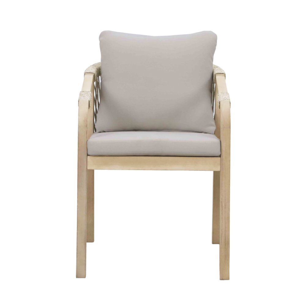 TERRAZZO ΚΑΡΕΚΛΑ ΜΑΞΙΛΑΡΙ BEIGE 56x66.5x75.5cm - Image 3