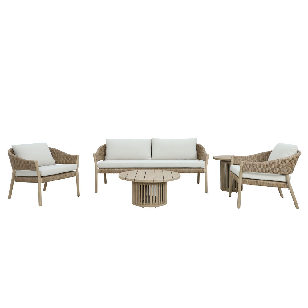 SUMATRA COFFEE TABLE ΦΥΣΙΚΟ 80x80x38cm - Image 3