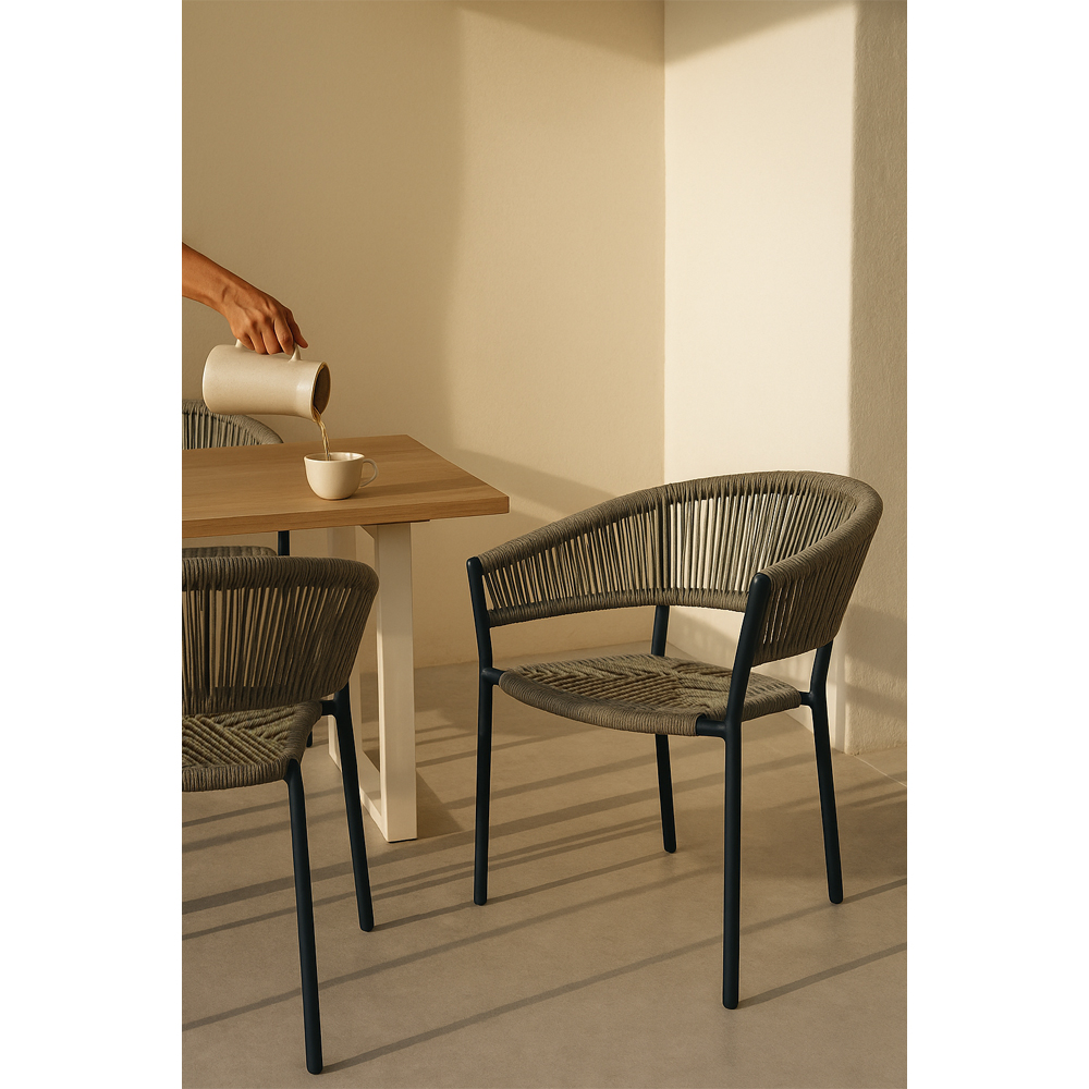 BREEZE ΚΑΡΕΚΛΑ ΜΑΥΡΟ ΚΑΡΥΔΙ 56x60x78cm - Image 2