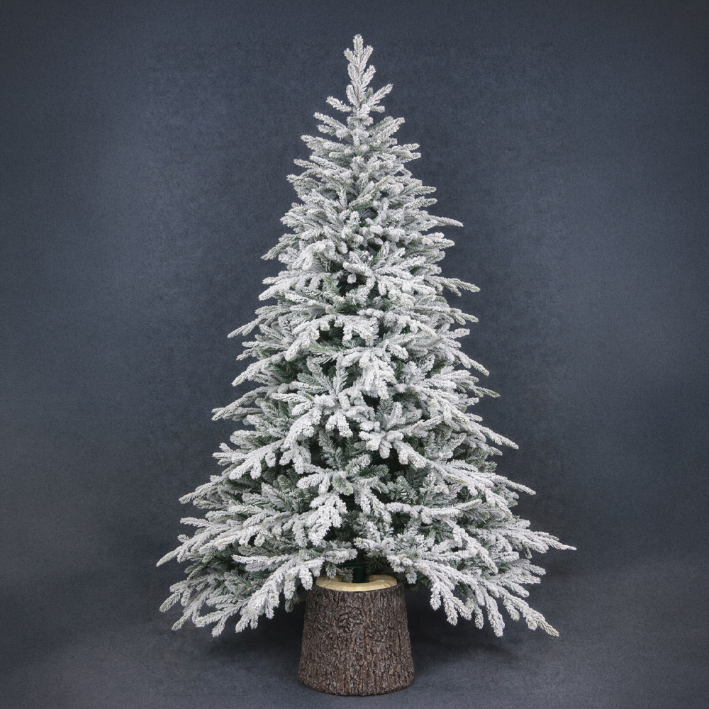 TREE BASE STAND ΚΟΡΜΟΣ 26x26x35cm MgO ΚΑΦΕ ΜΕΤΑΛΛΟ - Image 3