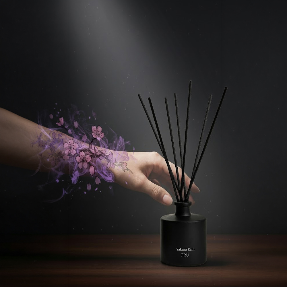 ZOE - SAKURA RAIN ΑΡΩΜΑΤΙΚΟ ΧΩΡΟΥ 100ml 6.4x6.4x23.3cm ΓΥΑΛΙ ΑΡΩΜΑΤΙΚΟ ΥΓΡΟ - Image 2