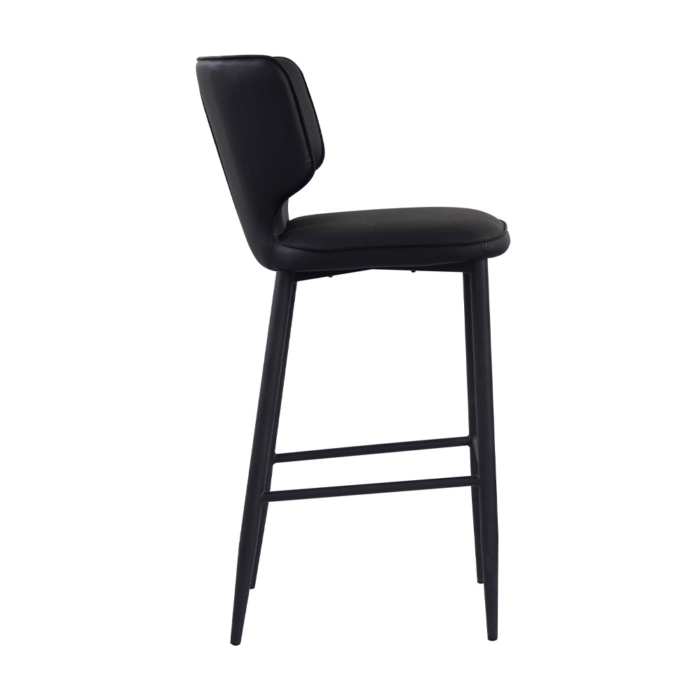 NOX ΣΚΑΜΠΟ BAR ΜΑΥΡΟ 56x46x105cm - Image 2