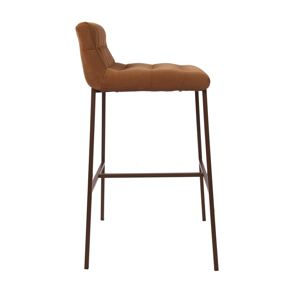 MERLO ΣΚΑΜΠΟ BAR CARAMEL 49x50x88cm - Image 3