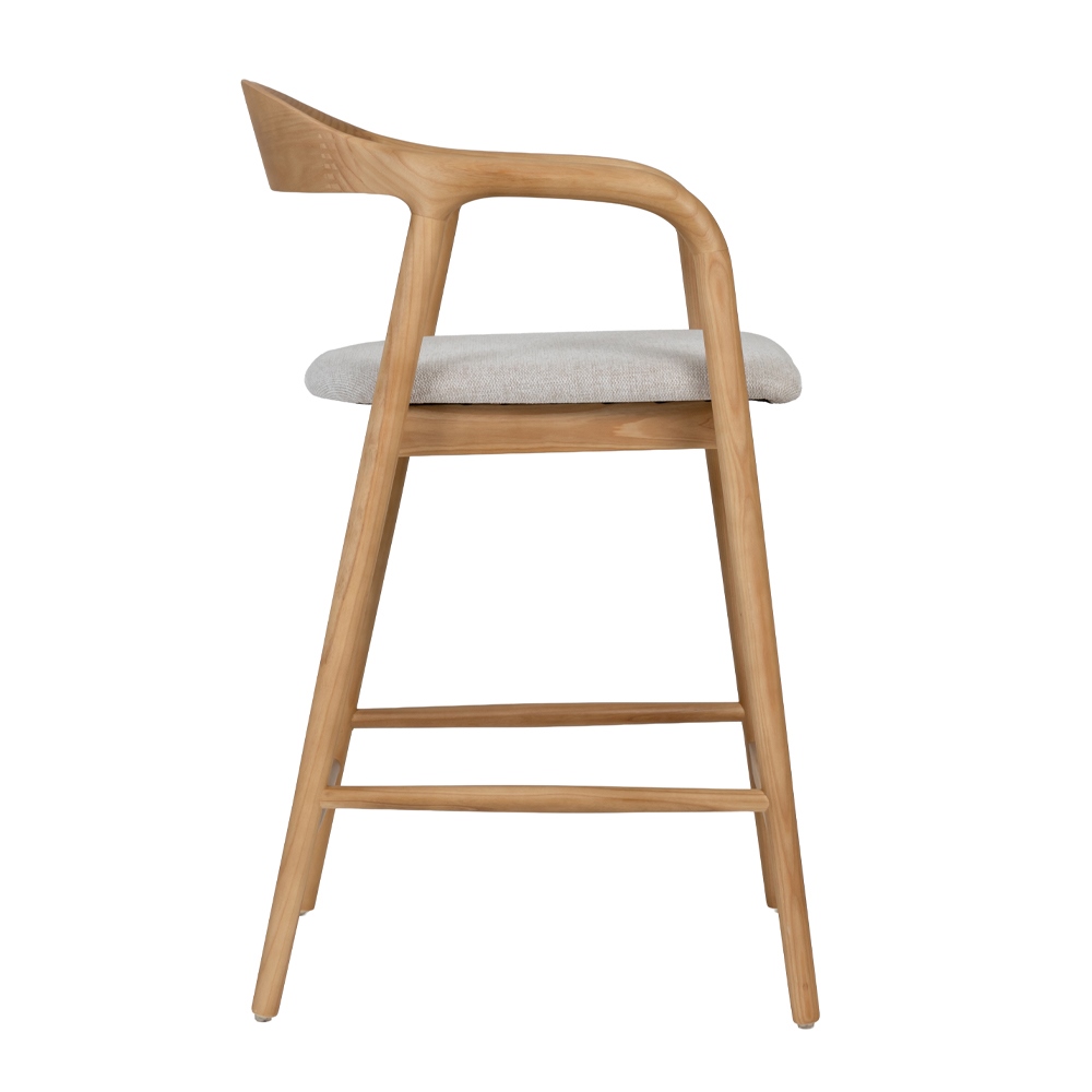 TUTTO ΣΚΑΜΠΟ BAR OAK BEIGE 62x56x93cm - Image 2