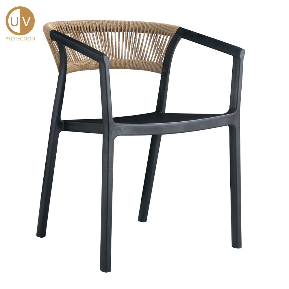CONCORD ΚΑΡΕΚΛΑ ΜΑΥΡΟ LATTE 55.5x56.5x75cm