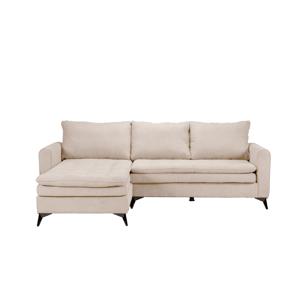 SCANDALO ΚΑΝΑΠΕΣ ΓΩΝΙΑ ΑΝΑΣΤΡΕΨΙΜΗ CREAM ASTI 1 265x188x99cm - Image 3